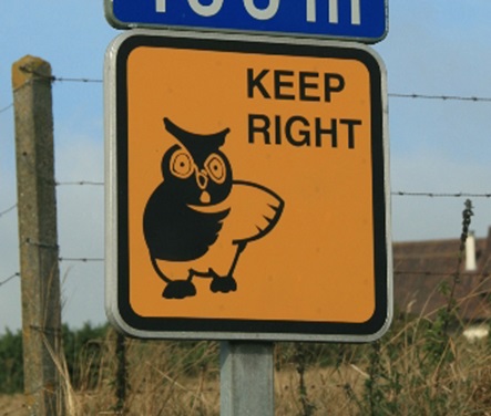 keep-right-sign